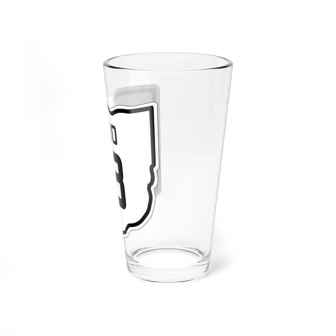 OH-18 1927 (Ohio) (Road Sign) Pint Glss 16oz - Go Mug Yourself