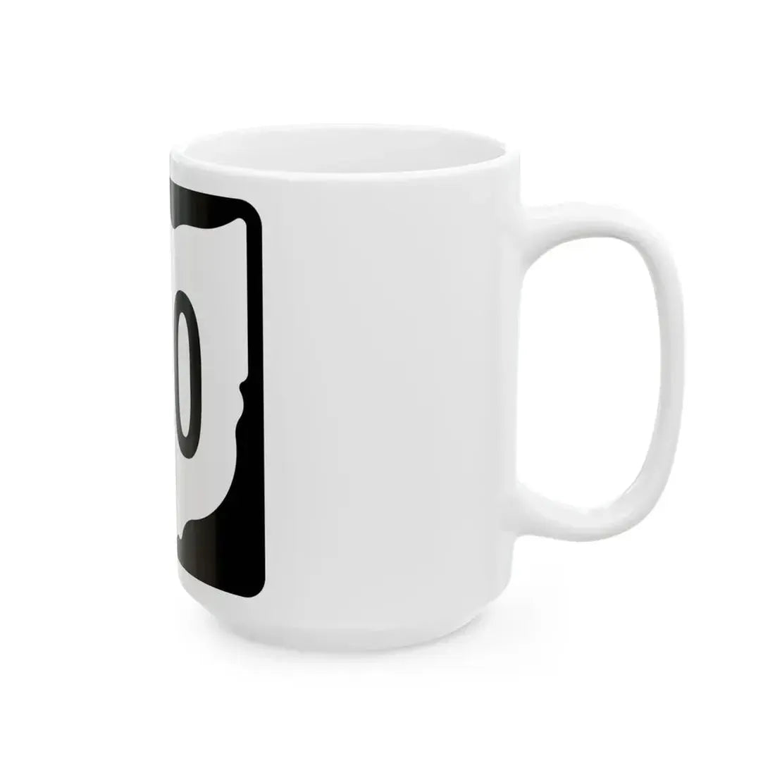 OH-180 1967 (Ohio) (Road Sign) White Coffee Mug - Go Mug Yourself