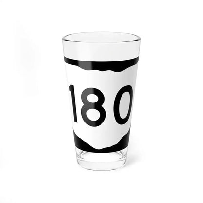 OH-180 (Ohio) (Road Sign) Pint Glass 16oz 16oz - Go Mug Yourself