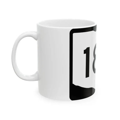 OH-180 (Ohio) (Road Sign) White Coffee Mug - Go Mug Yourself