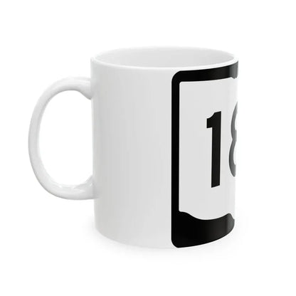 OH-182 (Ohio) (Road Sign) White Coffee Mug - Go Mug Yourself