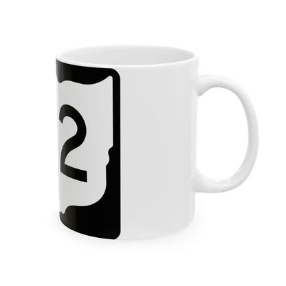 OH-182 (Ohio) (Road Sign) White Coffee Mug - Go Mug Yourself