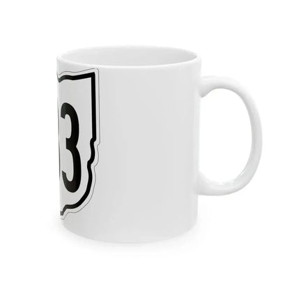 OH-183 1960 (Ohio) (Road Sign) White Coffee Mug - Go Mug Yourself