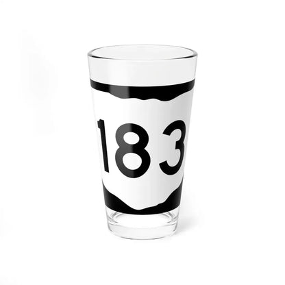 OH-183 (Ohio) (Road Sign) Pint Glass 16oz 16oz - Go Mug Yourself