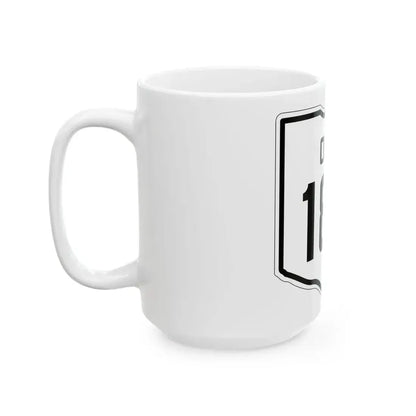 OH-184 1927 (Ohio) (Road Sign) White Coffee Mug - Go Mug Yourself