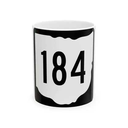 OH-184 1967 (Ohio) (Road Sign) White Coffee Mug 11oz - Go Mug Yourself