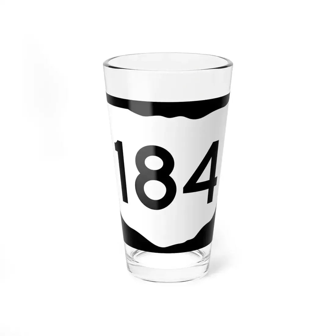 OH-184 (Ohio) (Road Sign) Pint Glass 16oz 16oz - Go Mug Yourself