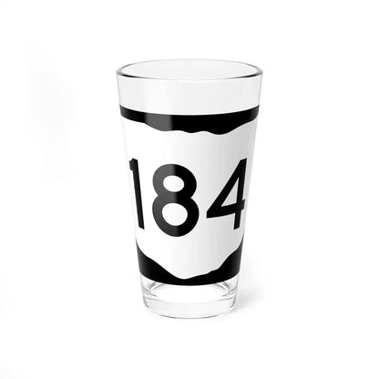 OH-184 (Ohio) (Road Sign) Pint Glass 16oz 16oz - Go Mug Yourself