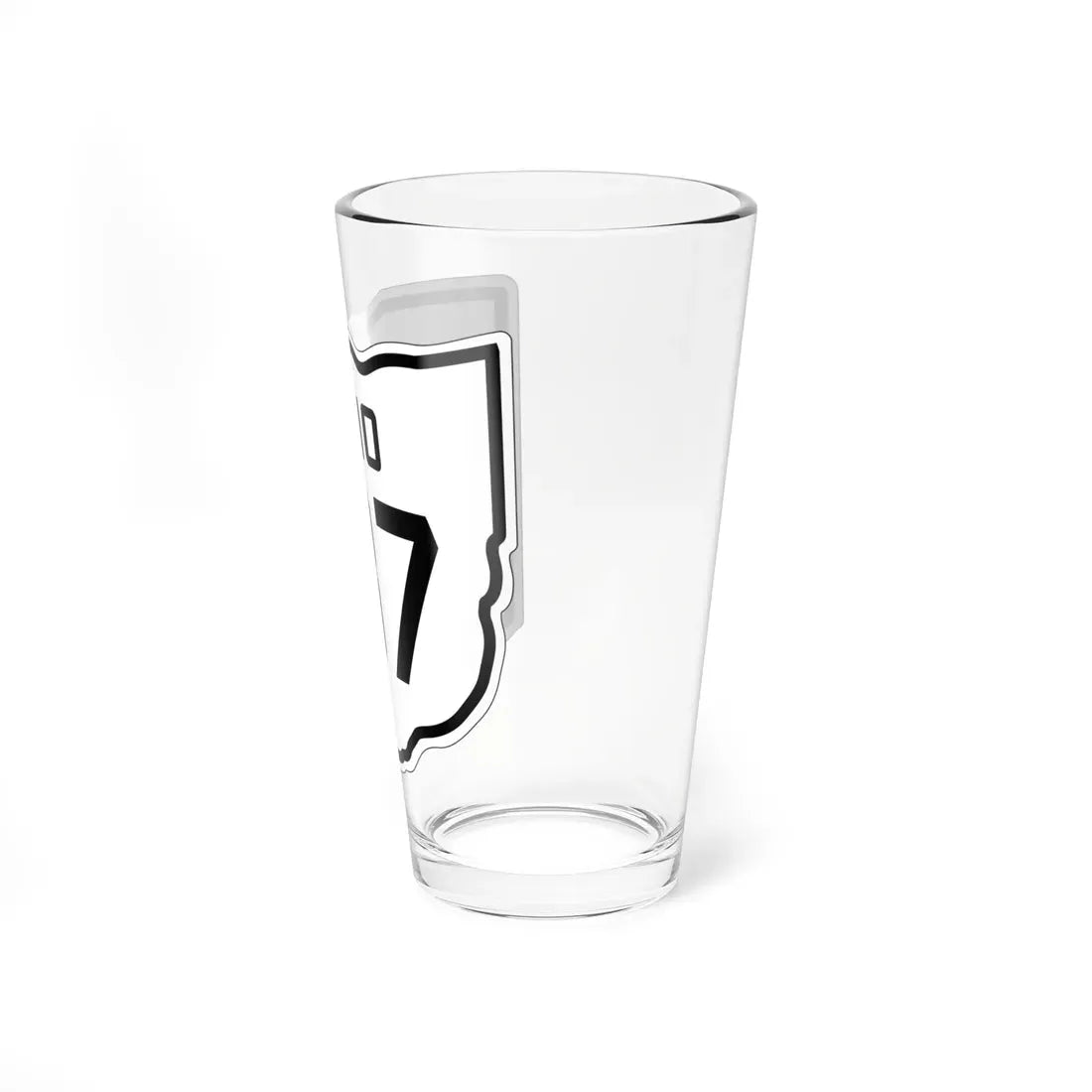 OH-187 1927 (Ohio) (Road Sign) Pint Glass 16oz - Go Mug Yourself