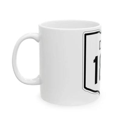 OH-187 1927 (Ohio) (Road Sign) White Coffee Mug - Go Mug Yourself