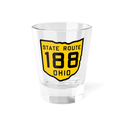 OH-188 1920 (Ohio) (Road Sign) Shot Glass 1.5oz 1.5oz - Go Mug Yourself