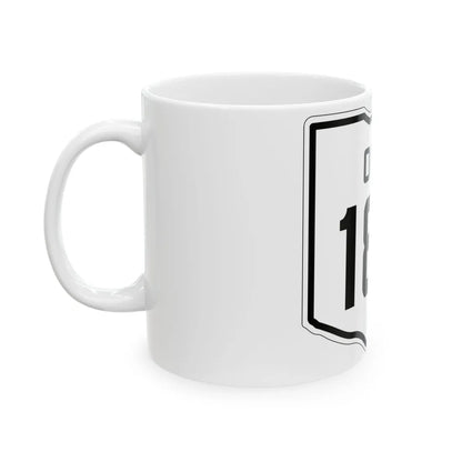 OH-188 1927 (Ohio) (Road Sign) White Coffee Mug - Go Mug Yourself