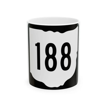 OH-188 1967 (Ohio) (Road Sign) White Coffee Mug 11oz - Go Mug Yourself