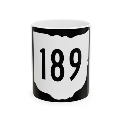 OH-189 1967 (Ohio) (Road Sign) White Coffee Mug 11oz - Go Mug Yourself