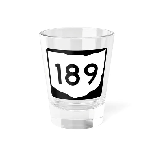 OH-189 (Ohio) (Road Sign) Shot Glass 1.5oz 1.5oz - Go Mug Yourself