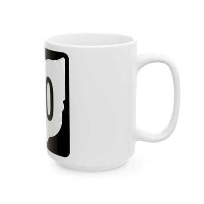 OH-190 1967 (Ohio) (Road Sign) White Coffee Mug - Go Mug Yourself