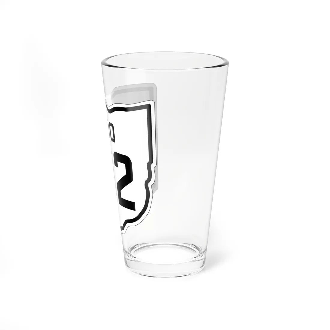 OH-192 1927 (Ohio) (Road Sign) Pint Glss 16oz - Go Mug Yourself