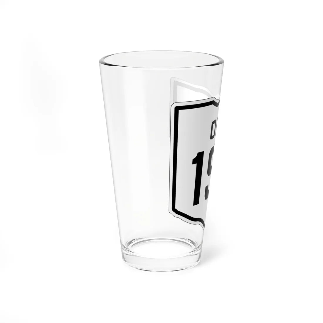 OH-193 1927 (Ohio) (Road Sign) Pint Glss 16oz - Go Mug Yourself