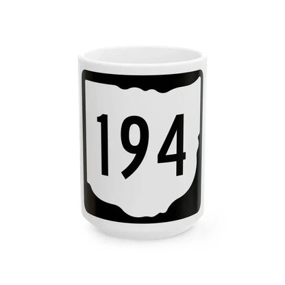 OH-194 1967 (Ohio) (Road Sign) White Coffee Mug 15oz - Go Mug Yourself