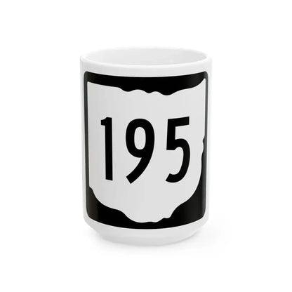 OH-195 1967 (Ohio) (Road Sign) White Coffee Mug 15oz - Go Mug Yourself