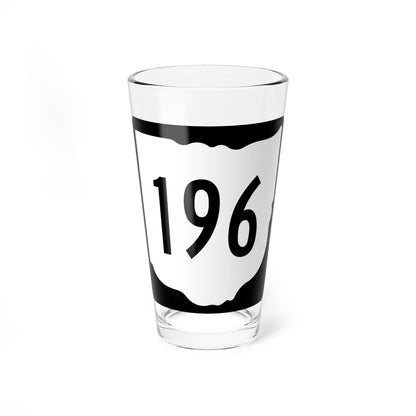 OH-196 1967 (Ohio) (Road Sign) Pint Glass 16oz 16oz - Go Mug Yourself