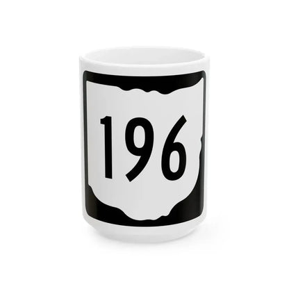 OH-196 1967 (Ohio) (Road Sign) White Coffee Mug 15oz - Go Mug Yourself