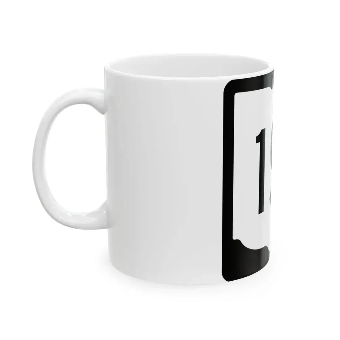 OH-196 1967 (Ohio) (Road Sign) White Coffee Mug - Go Mug Yourself