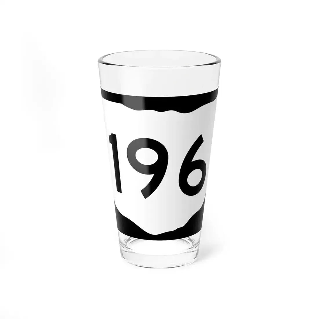 OH-196 (Ohio) (Road Sign) Pint Glass 16oz 16oz - Go Mug Yourself