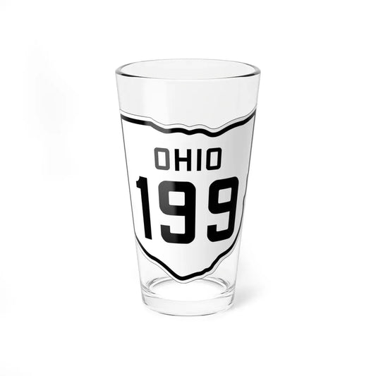 OH-199 1927 (Ohio) (Road Sign) Pint Glass 16oz 16oz - Go Mug Yourself