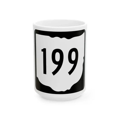 OH-199 1967 (Ohio) (Road Sign) White Coffee Mug 15oz - Go Mug Yourself