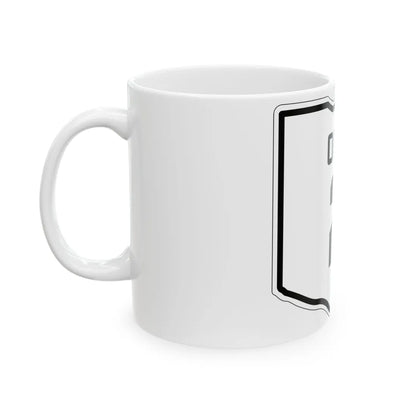OH-2 1927 (Ohio) (Road Sign) White Coffee Mug - Go Mug Yourself