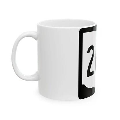 OH-200 1967 (Ohio) (Road Sign) White Coffee Mug - Go Mug Yourself