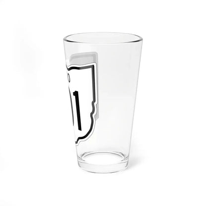 OH-201 1948 (Ohio) (Road Sign) Pint Glass 16oz - Go Mug Yourself