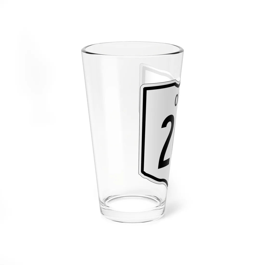 OH-201 1948 (Ohio) (Road Sign) Pint Glss 16oz - Go Mug Yourself