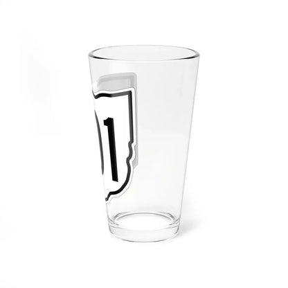 OH-201 1960 (Ohio) (Road Sign) Pint Glass 16oz - Go Mug Yourself