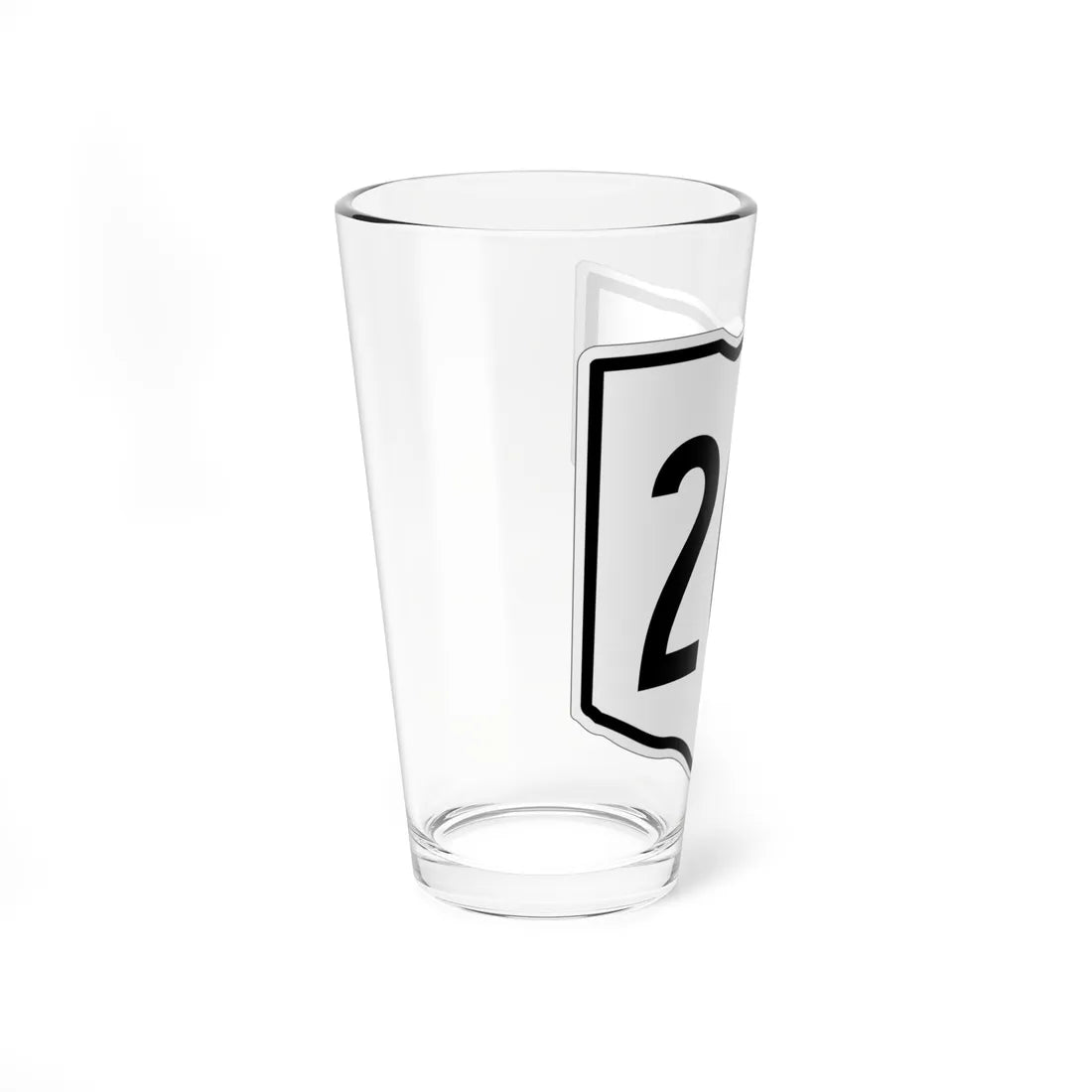 OH-201 1960 (Ohio) (Road Sign) Pint Glss 16oz - Go Mug Yourself