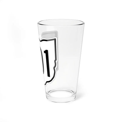 OH-201 1960 (Ohio) (Road Sign) Pint Glss 16oz - Go Mug Yourself
