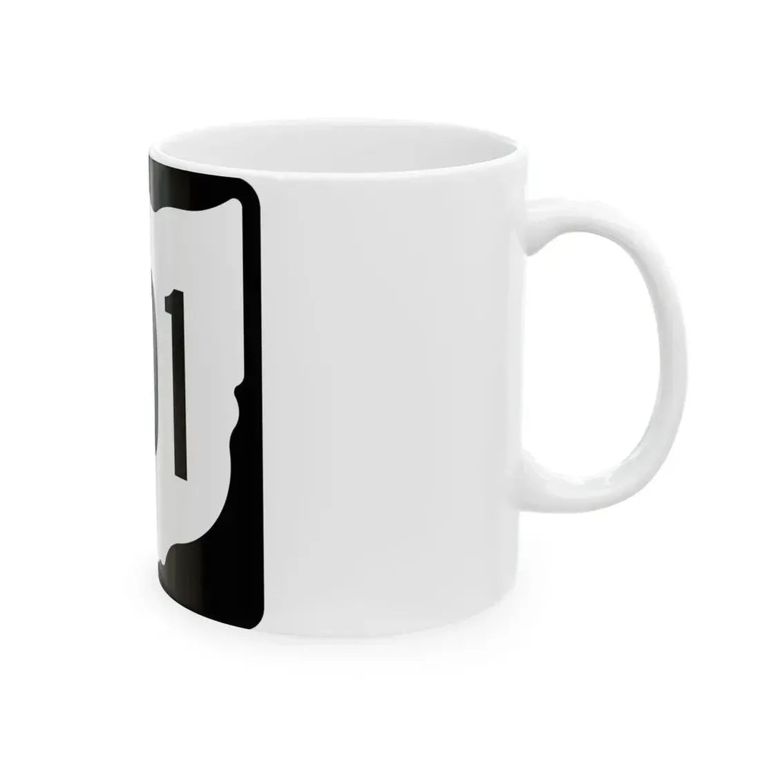 OH-201 1967 (Ohio) (Road Sign) White Coffee Mug - Go Mug Yourself