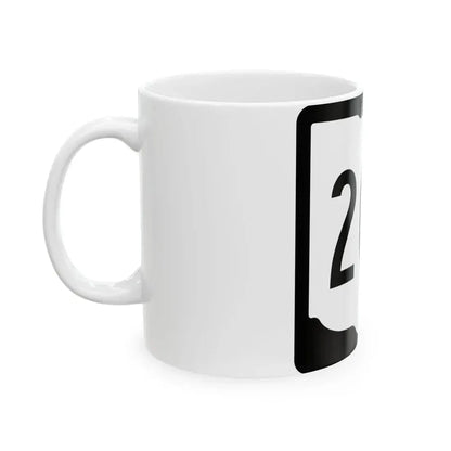 OH-202 1967 (Ohio) (Road Sign) White Coffee Mug - Go Mug Yourself