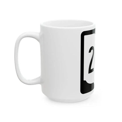 OH-202 1967 (Ohio) (Road Sign) White Coffee Mug - Go Mug Yourself