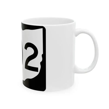 OH-202 (Ohio) (Road Sign) White Coffee Mug - Go Mug Yourself
