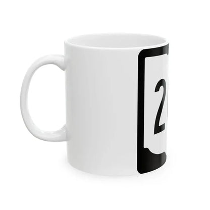 OH-203 1967 (Ohio) (Road Sign) White Coffee Mug - Go Mug Yourself