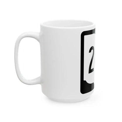 OH-203 1967 (Ohio) (Road Sign) White Coffee Mug - Go Mug Yourself