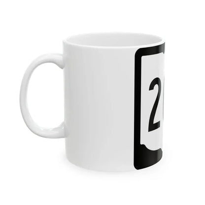 OH-204 1967 (Ohio) (Road Sign) White Coffee Mug - Go Mug Yourself