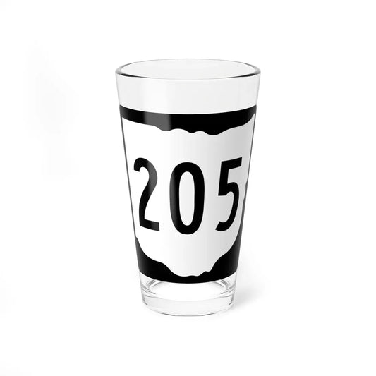 OH-205 1967 (Ohio) (Road Sign) Pint Glass 16oz 16oz - Go Mug Yourself