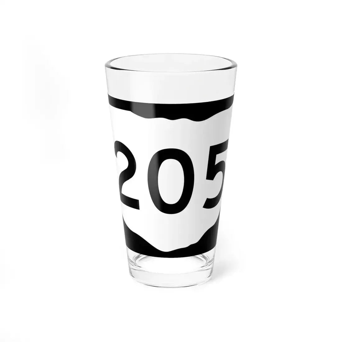 OH-205 (Ohio) (Road Sign) Pint Glass 16oz 16oz - Go Mug Yourself