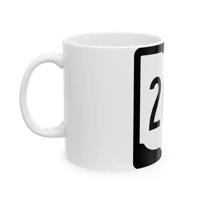 OH-206 1967 (Ohio) (Road Sign) White Coffee Mug - Go Mug Yourself