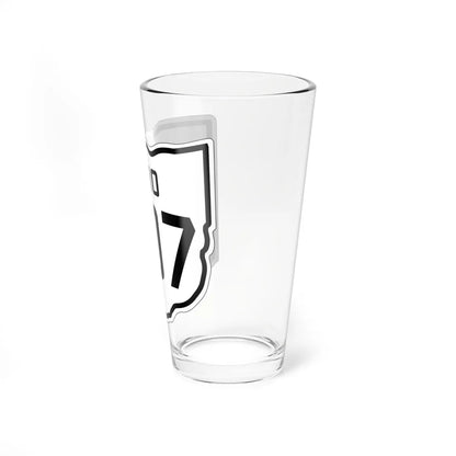 OH-207 1927 (Ohio) (Road Sign) Pint Glss 16oz - Go Mug Yourself