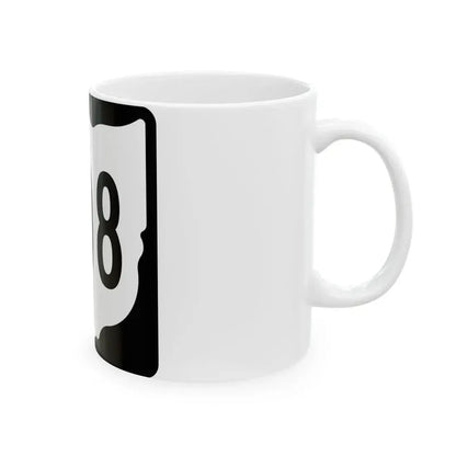 OH-208 1967 (Ohio) (Road Sign) White Coffee Mug - Go Mug Yourself