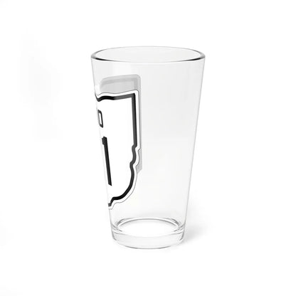 OH-21 1927 (Ohio) (Road Sign) Pint Glss 16oz - Go Mug Yourself